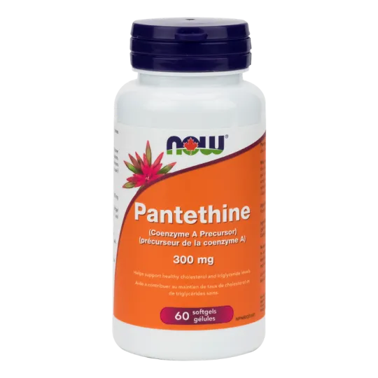 NOW Foods Pantethine 300 mg, 60 Softgels | Unbeatable Prices, Daily Deals | VITASHOP