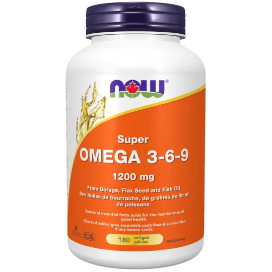 NOW Foods 나우 푸드 슈퍼 오메가 3-6-9 1200 mg, 180 소프트젤 | 매일 업데이트되는 특가 상품 | VITASHOP
