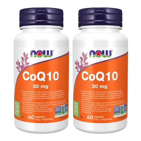 CoQ10 30 mg, 60 gélules végétales | Safest & Easiest Shopping Vitamins Online | VITASHOP