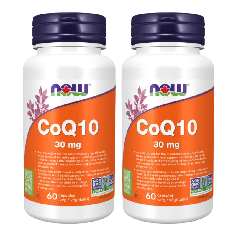 NOW Foods 나우 푸드 CoQ10 30mg, 식물성 캡슐 60정 | 매일 업데이트되는 특가 상품 | VITASHOP