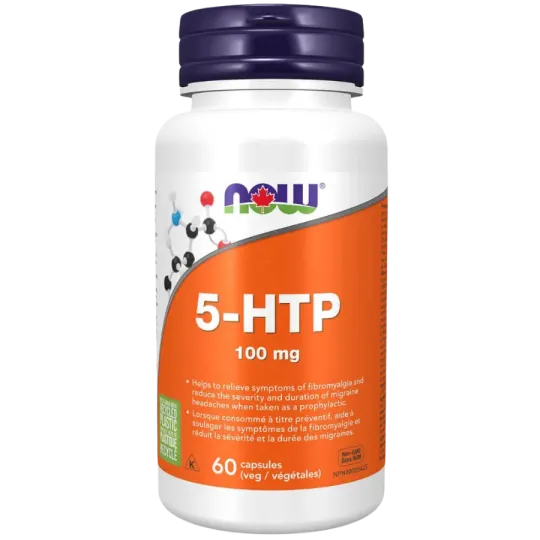 NOW Foods 나우 푸드 5-HTP 100 mg, 60 캡슐 | 매일 업데이트되는 특가 상품 | VITASHOP