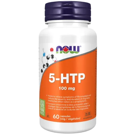 NOW Foods 나우 푸드 5-HTP 100 mg, 60 캡슐 | 매일 업데이트되는 특가 상품 | VITASHOP