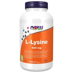 NOW Foods 나우 푸드 L-라이신 500 mg, 250 캡슐 | 매일 업데이트되는 특가 상품 | VITASHOP