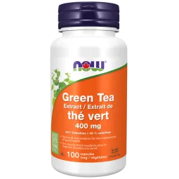 Extrait de thé vert 400 mg, 100 gélules végétales | Safest & Easiest Shopping Vitamins Online | VITASHOP