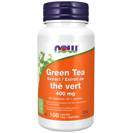 NOW Foods Green Tea Extract 400 mg, 100 Veg Capsules | Unbeatable Prices, Daily Deals | VITASHOP