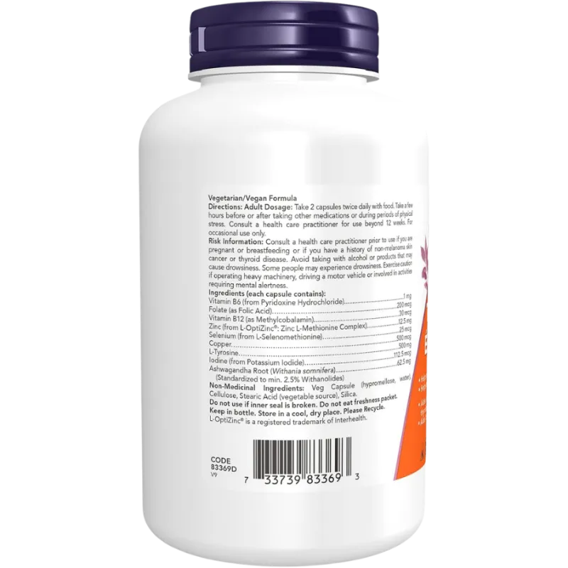 NOW Foods Thyroid Energy, 180 Capsules | 每天不同折扣, 全网最低价格 | 种类齐全的保健品店铺 VITASHOP, 只有你想不到, 没有你买不到 !