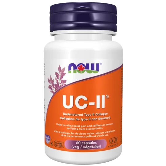 NOW Foods UC-II Undenatured Collagen 40 mg, 60 Veg Capsules | Unbeatable Prices, Daily Deals | VITASHOP