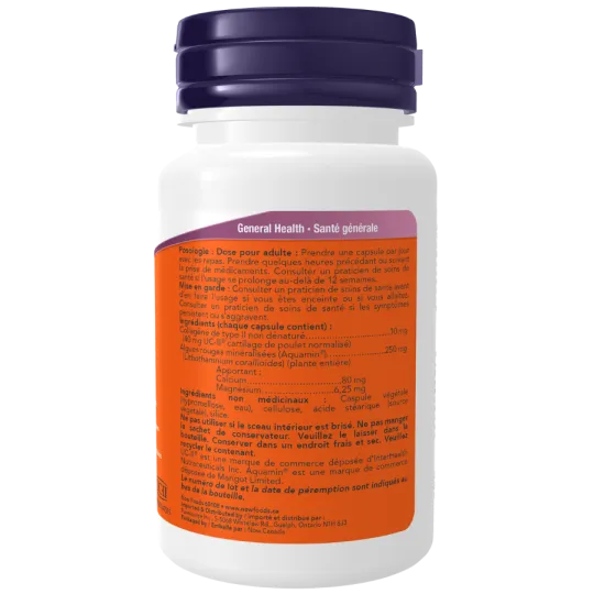 NOW Foods UC-II Undenatured Collagen 40 mg, 60 Veg Capsules | Unbeatable Prices, Daily Deals | VITASHOP