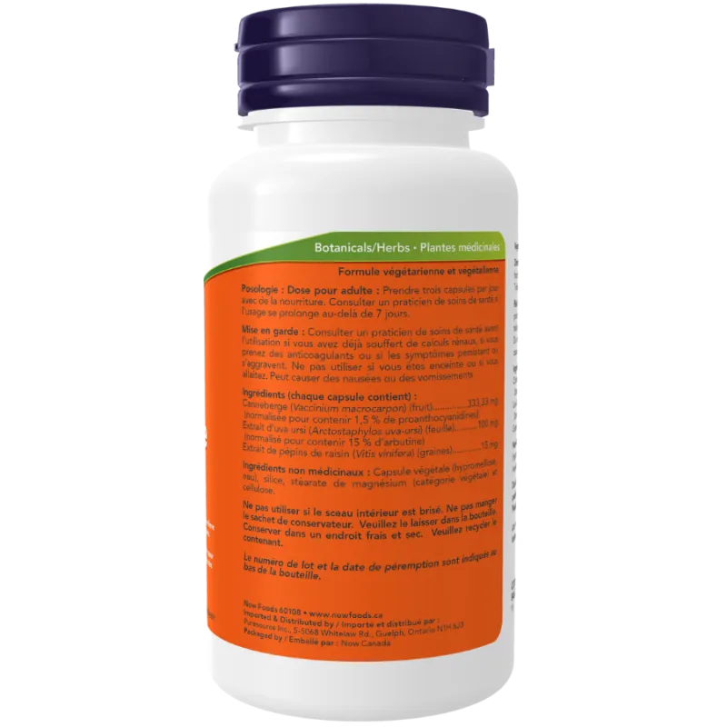 Extrait de canneberge, 90 gélules végétales | Safest & Easiest Shopping Vitamins Online | VITASHOP
