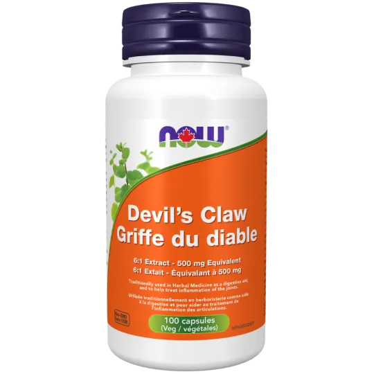 NOW Foods Devil's Claw, 100 Capsules | Unbeatable Prices, Daily Deals | VITASHOP