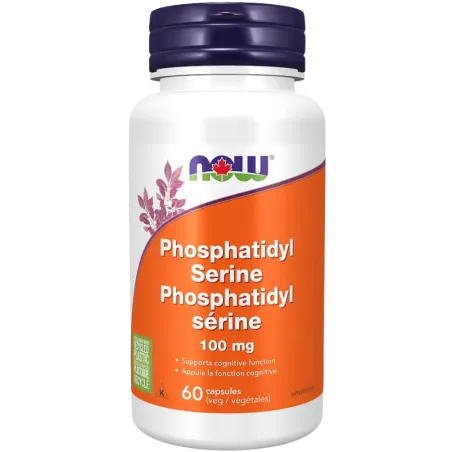 NOW Foods Phosphatidyl Serine 100 mg, 60 Veg Capsules | Unbeatable Prices, Daily Deals | VITASHOP
