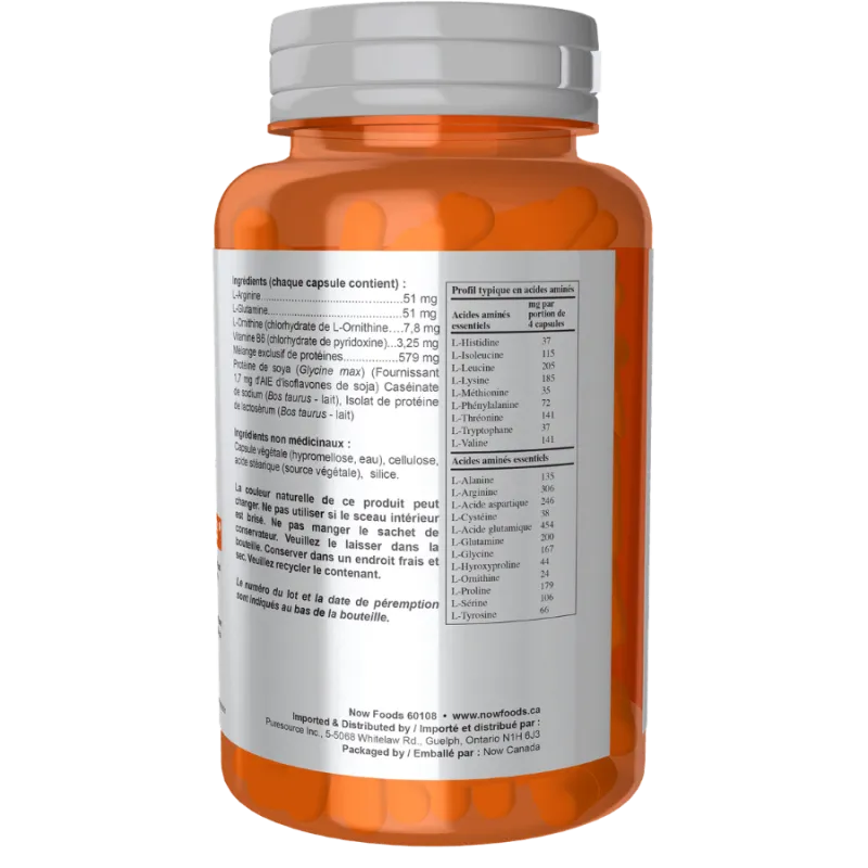 NOW Foods Amino Complex, 120 Capsules | Unbeatable Prices, Daily Deals | VITASHOP
