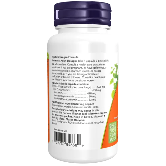 NOW Foods Curcumin Complex, 60 Veg Capsules | 每天不同折扣, 全网最低价格 | 种类齐全的保健品店铺 VITASHOP, 只有你想不到, 没有你买不到 !