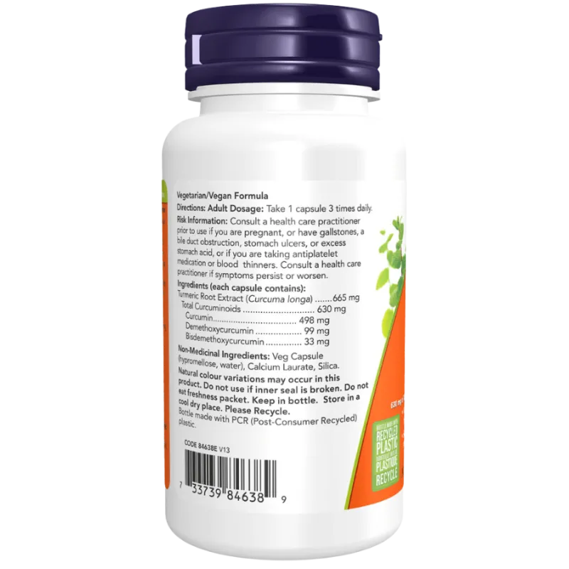 NOW Foods Curcumin Complex, 60 Veg Capsules | 每天不同折扣, 全网最低价格 | 种类齐全的保健品店铺 VITASHOP, 只有你想不到, 没有你买不到 !