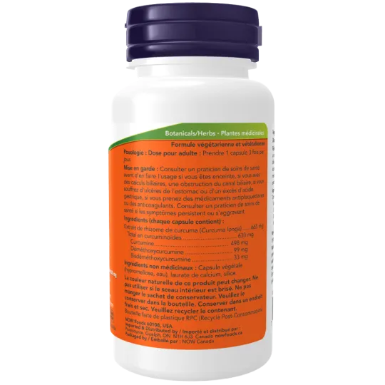 NOW Foods Curcumin Complex, 60 Veg Capsules | 每天不同折扣, 全网最低价格 | 种类齐全的保健品店铺 VITASHOP, 只有你想不到, 没有你买不到 !