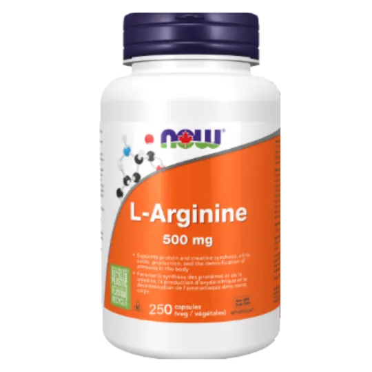 NOW Foods L-Arginine 500 mg, 250 Capsules | 每天不同折扣, 全网最低价格 | 种类齐全的保健品店铺 VITASHOP, 只有你想不到, 没有你买不到 !