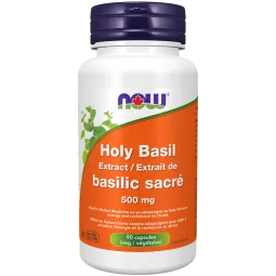NOW Foods Holy Basil Extract 500 mg, 90 Veg Capsules | Unbeatable Prices, Daily Deals | VITASHOP