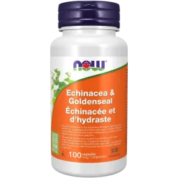 Échinacée et hydraste du Canada, 100 gélules végétales | Safest & Easiest Shopping Vitamins Online | VITASHOP