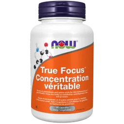 NOW Foods True Focus, 90 Veg Capsules | 每天不同折扣, 全网最低价格 | 种类齐全的保健品店铺 VITASHOP, 只有你想不到, 没有你买不到 !