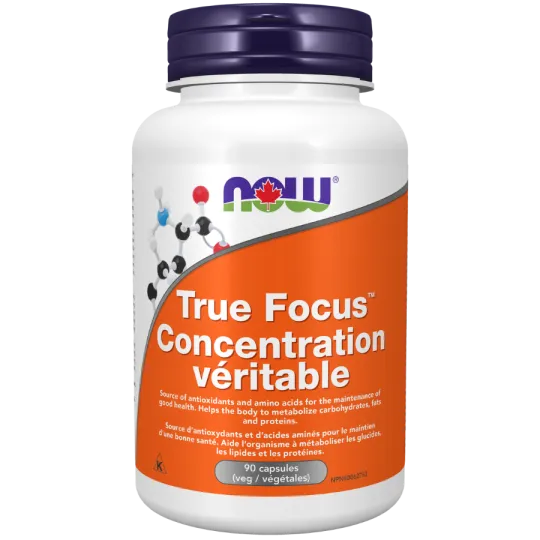 True Focus, 90 capsules végétales | Safest & Easiest Shopping Vitamins Online | VITASHOP