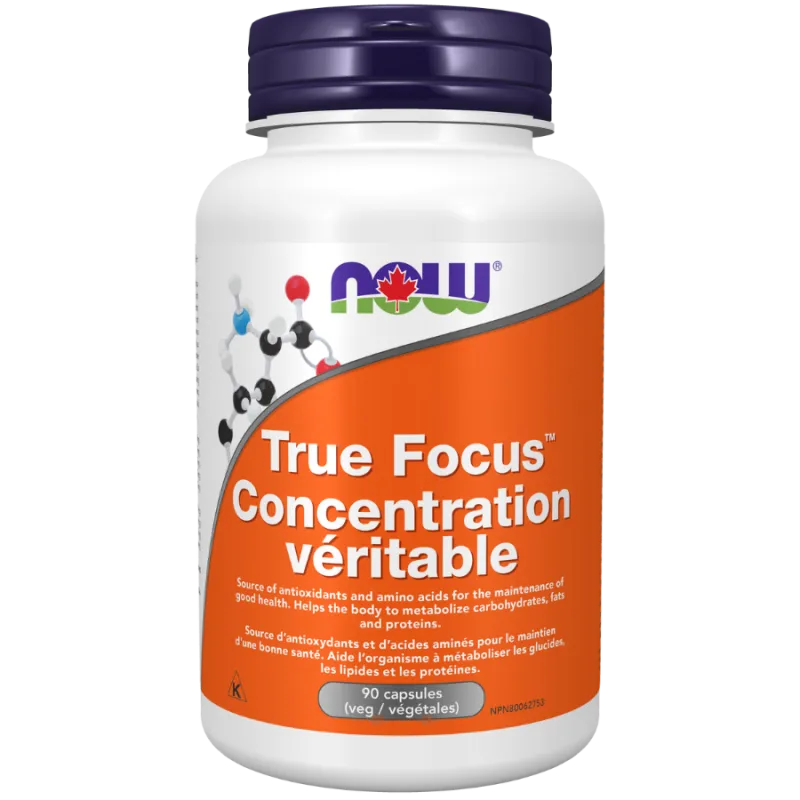 NOW Foods True Focus, 90 Veg Capsules | 每天不同折扣, 全网最低价格 | 种类齐全的保健品店铺 VITASHOP, 只有你想不到, 没有你买不到 !