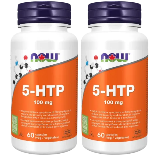 5-HTP 100 mg, 60 gélules | Safest & Easiest Shopping Vitamins Online | VITASHOP