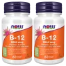 NOW Foods [2 for Deal] B-12 5000 mcg, 60 Lozenges | Unbeatable Prices, Daily Deals | VITASHOP