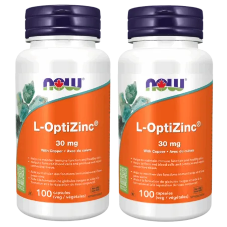 L-OptiZinc 30 mg, 100 gélules | Safest & Easiest Shopping Vitamins Online | VITASHOP