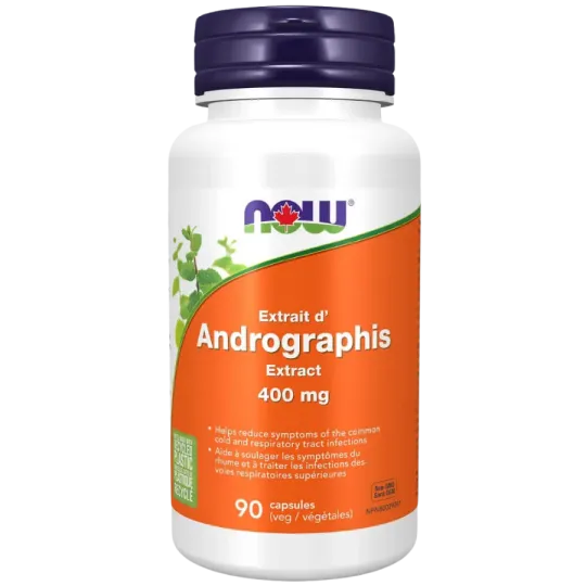Extrait d’Andrographis 400 mg, 90 gélules végétales | Safest & Easiest Shopping Vitamins Online | VITASHOP