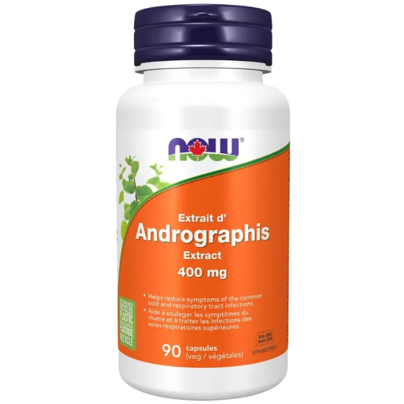 NOW Foods Andrographis Extract 400 mg, 90 Veg Capsules | Unbeatable Prices, Daily Deals | VITASHOP