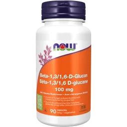 Bêta-1,3/1,6-D-Glucane 100 mg, 90 gélules végétales | Safest & Easiest Shopping Vitamins Online | VITASHOP