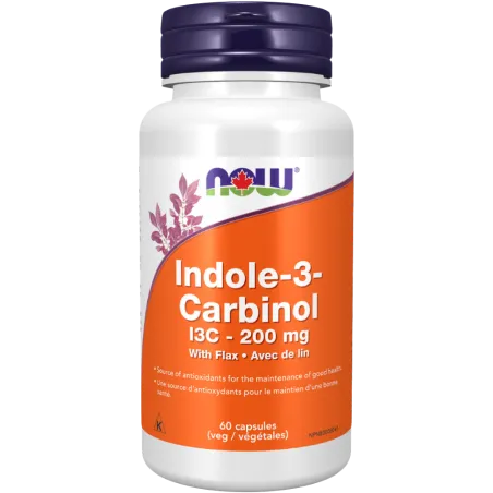 Indole-3-Carbinol 200 mg, 60 gélules végétales | Safest & Easiest Shopping Vitamins Online | VITASHOP