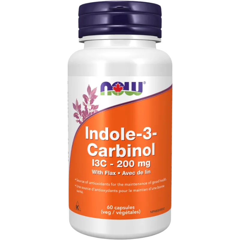 Indole-3-Carbinol 200 mg, 60 gélules végétales | Safest & Easiest Shopping Vitamins Online | VITASHOP
