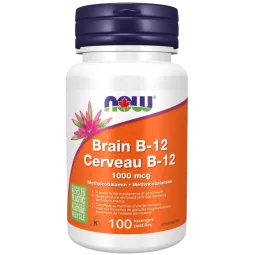 NOW Foods 나우 푸드 1000mcg 메틸코발라민 함유 Brain B-12, 100정 | 매일 업데이트되는 특가 상품 | VITASHOP