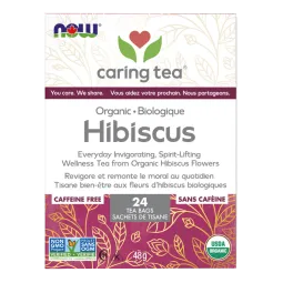 NOW Foods Organic Hibiscus Tea Bags, 24 Bags | 每天不同折扣, 全网最低价格 | 种类齐全的保健品店铺 VITASHOP, 只有你想不到, 没有你买不到 !