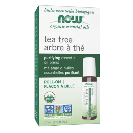NOW Foods 나우 푸드 유기농 티트리 EO 롤온, 10mL | 매일 업데이트되는 특가 상품 | VITASHOP