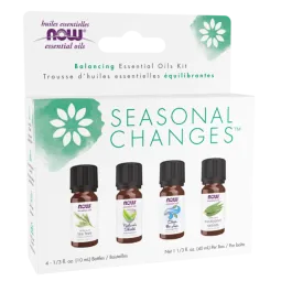 NOW Foods 나우 푸드 계절 변화 밸런싱 에센셜 오일 키트, 4*10mL | 매일 업데이트되는 특가 상품 | VITASHOP