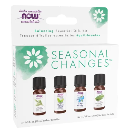 NOW Foods Seasonal Changes Balancing Essential Oils Kit, 4*10 mL | Unbeatable Prices, Daily Deals | VITASHOP