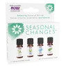 NOW Foods Seasonal Changes Balancing Essential Oils Kit, 4*10 mL | Unbeatable Prices, Daily Deals | VITASHOP