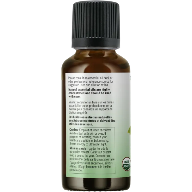Huile de citron biologique, 30 mL | Safest & Easiest Shopping Vitamins Online | VITASHOP