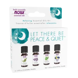 NOW Foods Let There Be Peace & Quiet Essential Oils Kit, 4*10 mL | Unbeatable Prices, Daily Deals | VITASHOP
