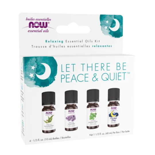 Kit d’huiles essentielles Let There Be Peace & Quiet, 4 * 10 mL | Safest & Easiest Shopping Vitamins Online | VITASHOP