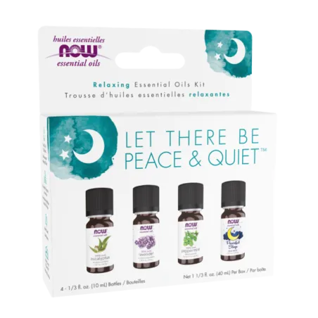 Kit d’huiles essentielles Let There Be Peace & Quiet, 4 * 10 mL | Safest & Easiest Shopping Vitamins Online | VITASHOP