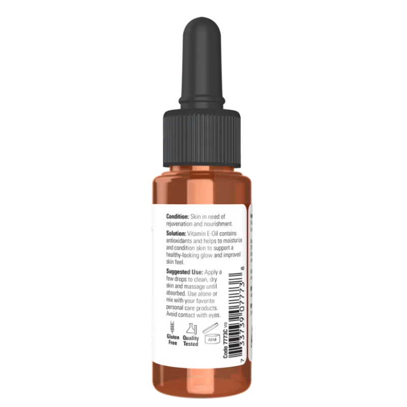 NOW Foods E-Oil 23000 IU Cosmetic Oil, 30 mL | Unbeatable Prices, Daily Deals | VITASHOP