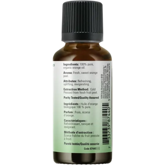 NOW Foods Organic Orange Oil, 30 mL | 每天不同折扣, 全网最低价格 | 种类齐全的保健品店铺 VITASHOP, 只有你想不到, 没有你买不到 !