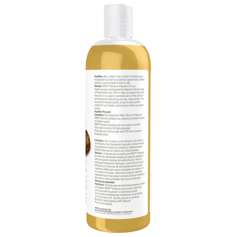 NOW Foods Shea Nut Oil Liquid, 473 mL | Unbeatable Prices, Daily Deals | VITASHOP