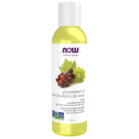 NOW Foods Grape Seed Oil, 118 mL | Unbeatable Prices, Daily Deals | VITASHOP