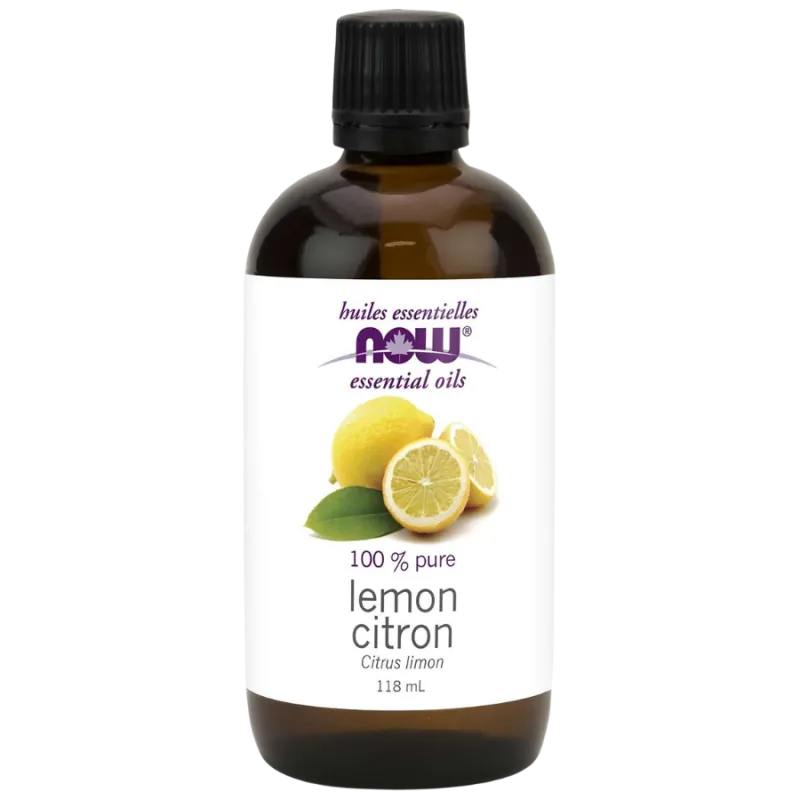 NOW Foods Lemon Oil, 118 mL | 每天不同折扣, 全网最低价格 | 种类齐全的保健品店铺 VITASHOP, 只有你想不到, 没有你买不到 !