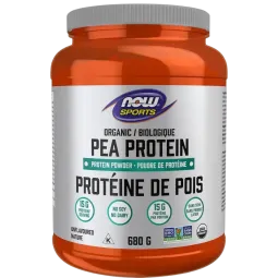 Protéine de pois biologique non aromatisée, 680 g | Safest & Easiest Shopping Vitamins Online | VITASHOP