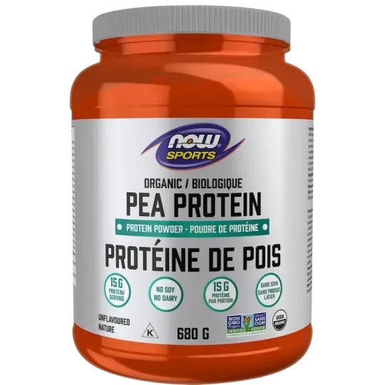 NOW Foods 나우 푸드 무맛 유기농 완두콩 단백질, 680g | 매일 업데이트되는 특가 상품 | VITASHOP